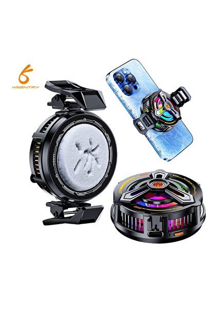 SOMIC RGB Işıklı Gaming Telefon Soğutucu Fan – Oyun İçin Hızlı Soğutma Aparatı