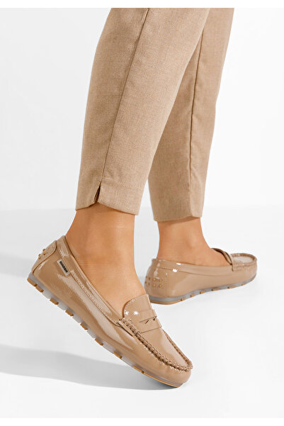 B T Shoes Women's Luminia khaki loafers