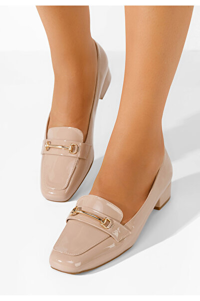 B T Shoes Béžové lodičky Racheli