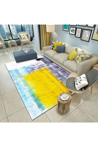 Heinner Home Digital Print 3D Rug Sun Heinner Home, 70x140 cm, 100% Polyester, Non-Slip Back