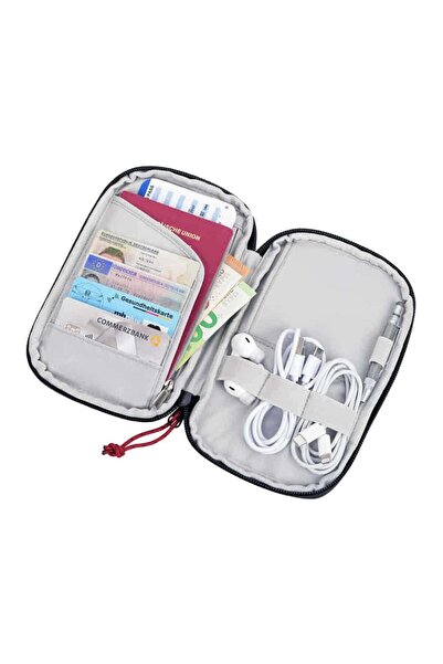 Troika Travel Portfolio Wallet, Gray