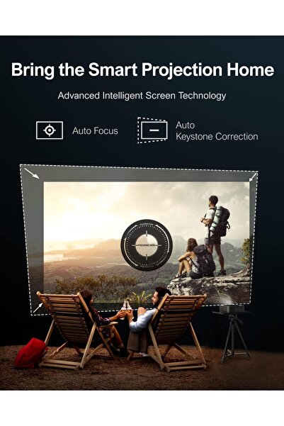 ULTIMEA Apollo P40 21000 Lumens 4K Projector with Auto Focus/Keystone, Full HD 1080P Native