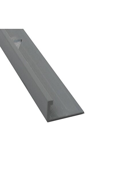 EBDAA HOME زاوية سيراميك وألومنيوم باللون الرمادي الداكن 10 مم