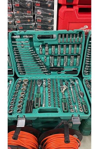 Titan Çok Fonksiyonlu Lokma Anahtar Seti 216 Parça Lokma Anahtar Seti