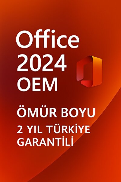 MICROSOFT Office 2024 Pro Plus (OEM) – Orijinal Lisans Key | 1 Cihaz– 2 Yıl Teknik Destek Garantili 2025