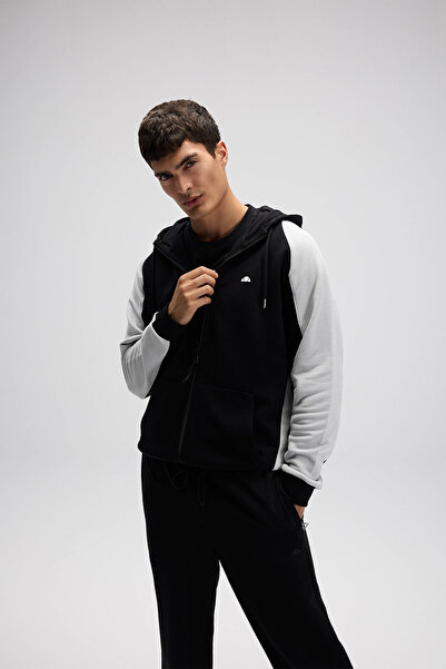 Ellesse Мъжка суитшърт с качулка и цип EM560-BK