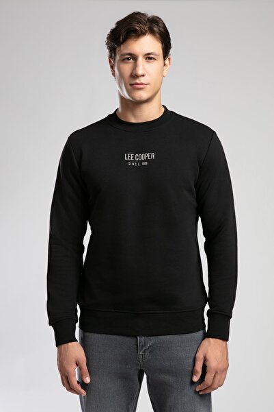 Lee Cooper Frose Men's O Neck Sweatshirt Black