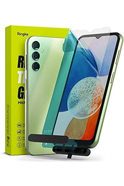 Ringke واقي شاشة سامسونج جالاكسي A14 | واقي زجاجي مقوى بغطاء كامل | عبوة من ق...