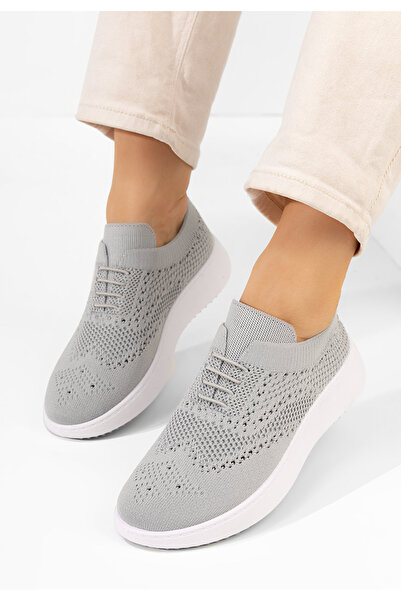 B T Shoes Šedé sportovní boty dámské Sorisa V2