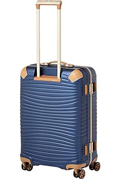 eminent Luggage Makrolon Polycarbonate Gold Jetstream Aluminum Frame Zipper Less Suitcase Extra Corn