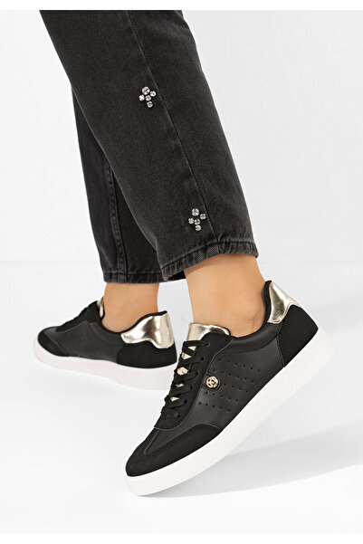 B T Shoes Černé dámské tenisky Zova