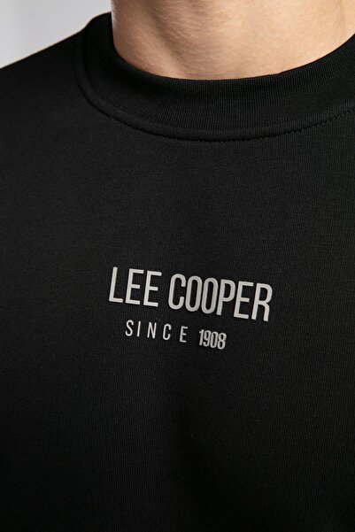 Lee Cooper Frose Men's O Neck Sweatshirt Black