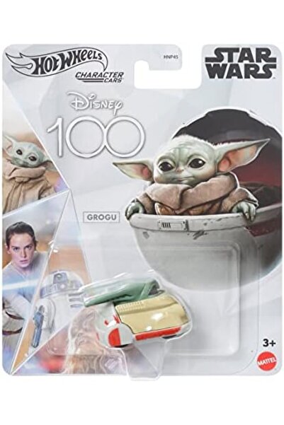 HOT WHEELS Star Wars Grogu Character Car – 1:64 Scale Die-Cast Toy Vehicle