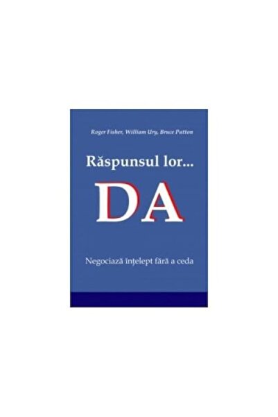 Editura BMI Publishing Raspunsul lor... Da. Negociaza intelept fara a ceda