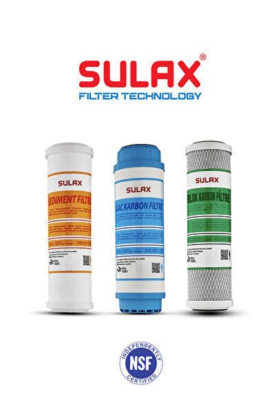 SULAX Açık Kasa Ön Filtre Seti