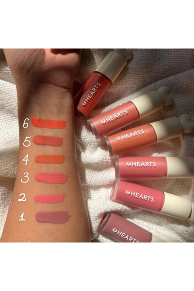 HEARTZ Hearts Liquid Blush Color Light Touch Wram Nude 04