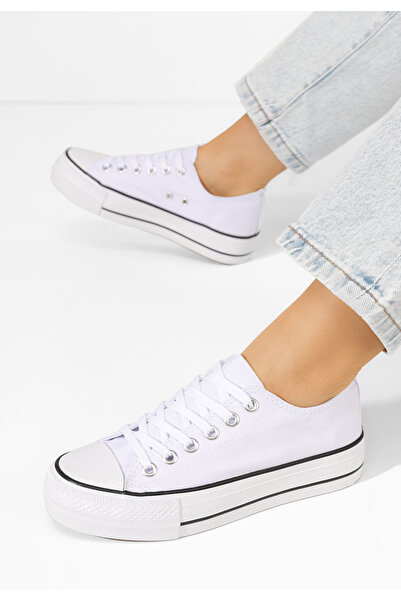 B T Shoes Tenisi dama Vanessa V9 albi