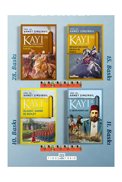 Timaş Yayınları Ahmet Şimşirgil- Kayı serisi- (4KİTAP)