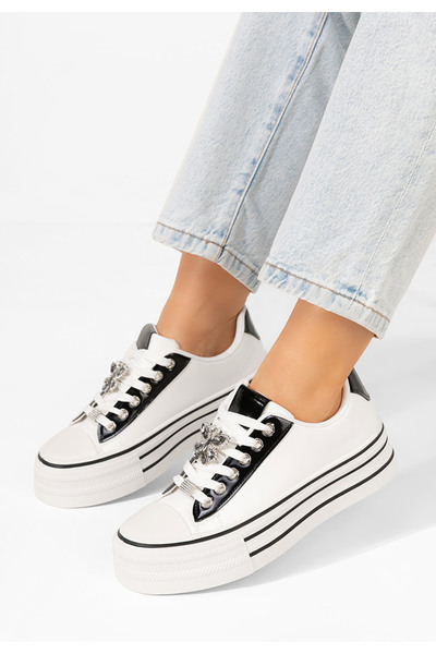 B T Shoes Γυναικεία sneakers Dorotha μαύρα