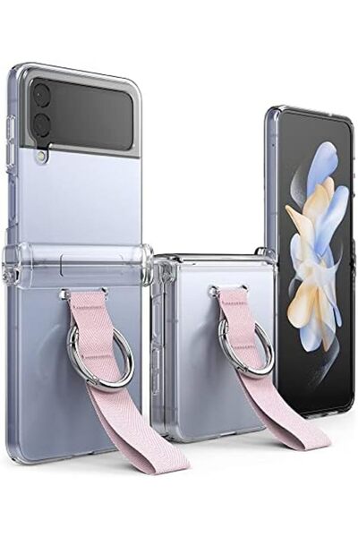 Ringke Samsung Galaxy Z Flip 4 Case Cover | Slim Hinge Series | Pink Sand