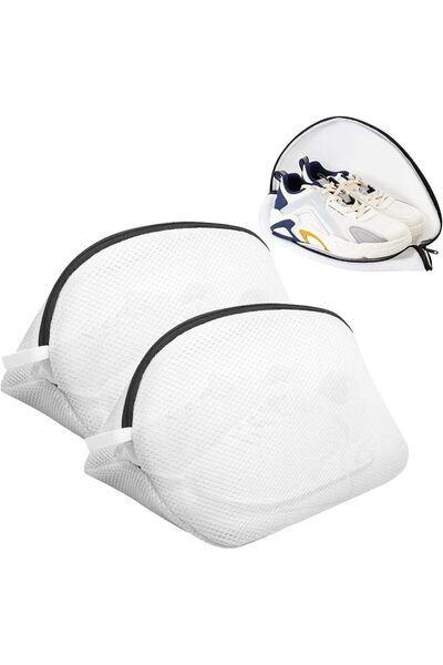 O Ozone (2 Pack) Shoes Washing Bags - Reusable Mesh Laundry Bags - Shoe wash bag for Sneakers, Train