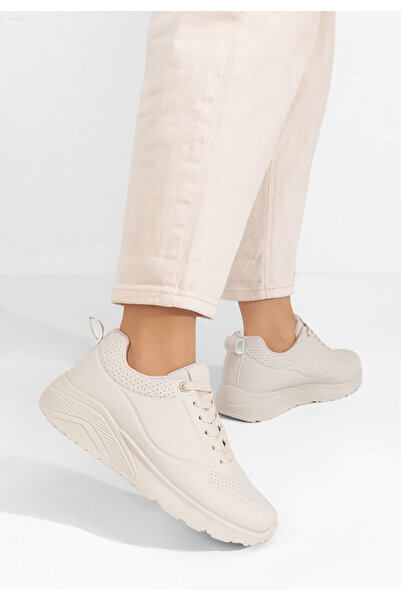 B T Shoes Sneakers γυναικεια Madonna μπεζ