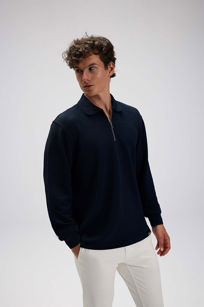 Ellesse Ανδρικό φούτερ πόλο EM601-NV