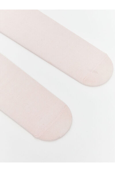 LC Waikiki Pink Basic Girl's Pantyhose 3-Piece