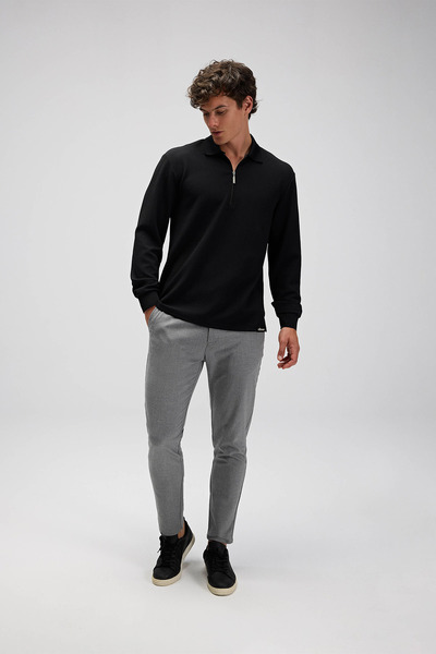 Ellesse Ανδρικό φούτερ πόλο EM601-BK