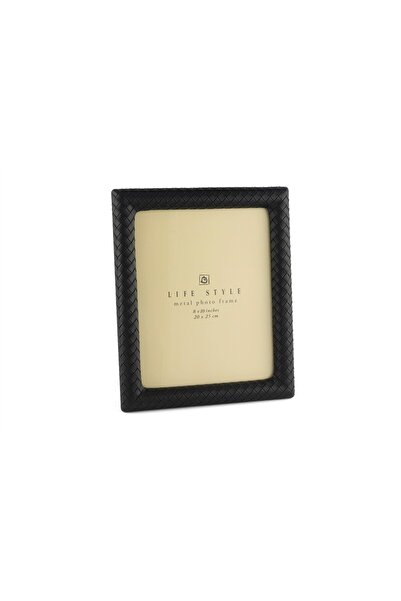 Mikasa Moor Black Leather Frame 20X25Cm