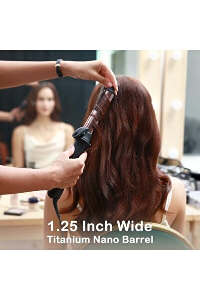 PARWIN PRO BEAUTY 360° Rotating Automatic Hair Curler, PARWIN PRO BEAUTY 32MM Hair Curling Wand