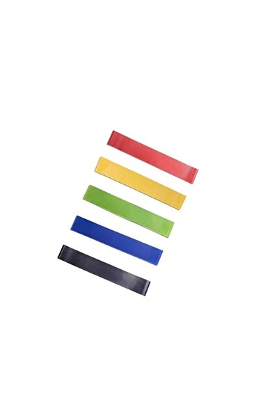 fitnessunion 5-Piece Light Resistance Band Set