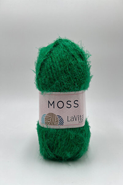LaVita Yarn خيط حياكة يدوي من موس تيللي، 45% بولي أميد، 55% أكريليك فاخر، 100...