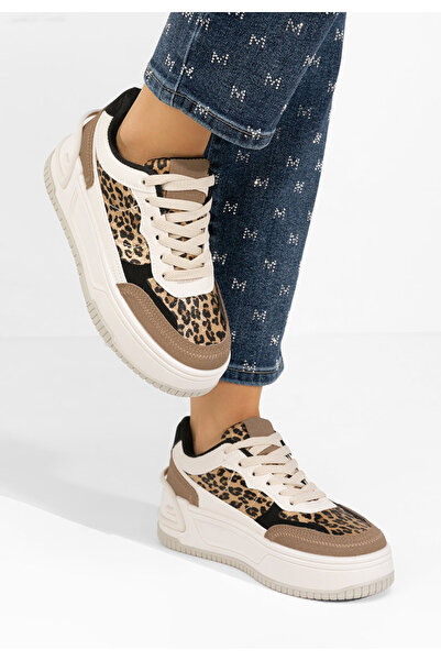 B T Shoes Sneakers dama Jolyna leopard
