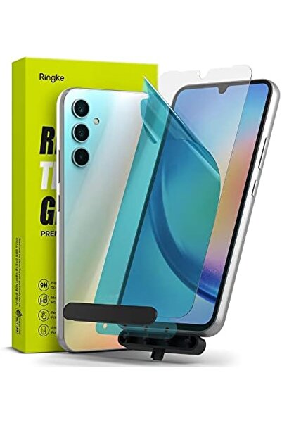 Ringke واقي شاشة سامسونج جالاكسي A34 | واقي زجاجي مقوى بغطاء كامل | عبوة من ق...