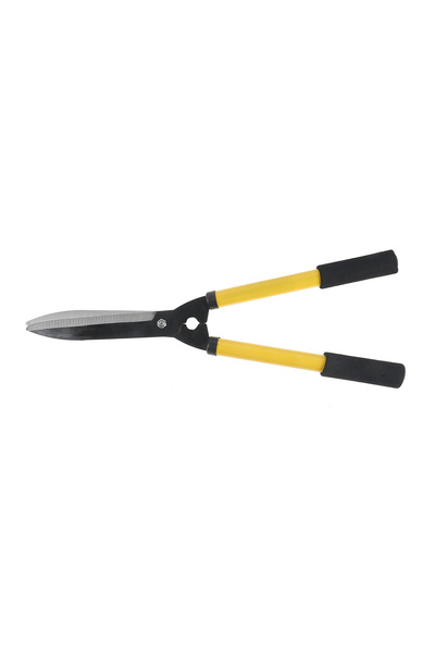 Lawazim مقص الأشجار - مقص التحوط بشفرات من الفولاذ الكربوني ومقابض مانعة للانزلاق للاستخدام في الحديقة