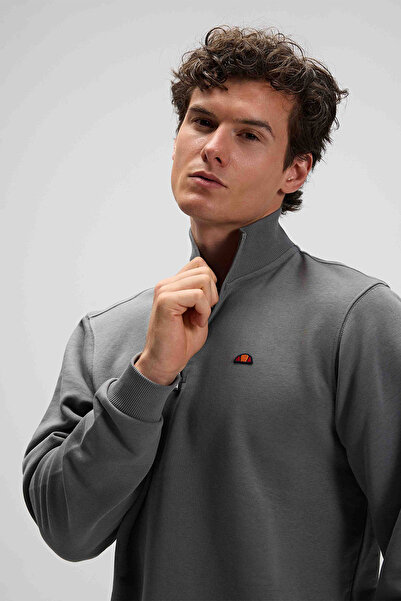 Ellesse Ανδρικό φούτερ με μισό φερμουάρ EM580-ANT
