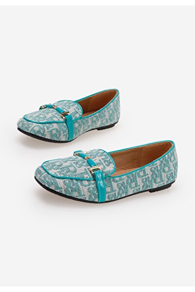 B T Shoes Μοκασίνια γυναικεια Vallerano πρασινο