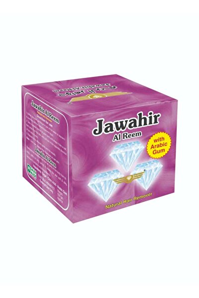 Jawahiralreem Wax مزيل الشعر الطبيعي بالصمغ العربي من جواهر الريم 500 جرام