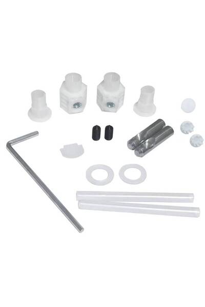 EBDAA HOME Wall-Mounted Toilet Bracket Screws Set