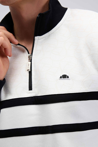Ellesse Ανδρικό μπλουζάκι με μισό φερμουάρ EM619-OF