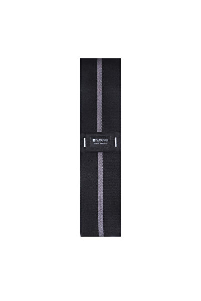 Rebuwo Extra Heavy Squat Resistance Band 33X8 cm Non-Slip Fitness Exercise Band - Black & Dark Gray