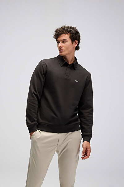 Ellesse Men's Polo Sweatshirt Em607-Kh