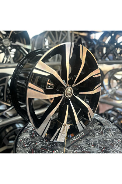 kormetal 17'' 4x100 MEGANE İCON BLACK DİAMOND JANT MODELİ (4 ADET)