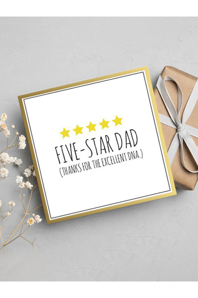 Share the Love بطاقة معايدة "أبي ذو الخمس نجوم" - الأشعة فوق البنفسجية