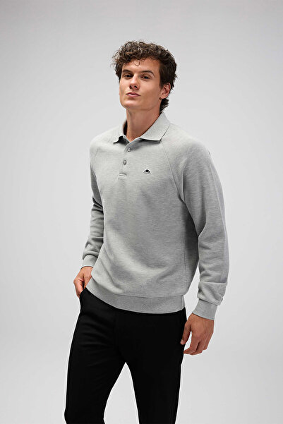Ellesse Ανδρικό φούτερ πόλο EM633-GR