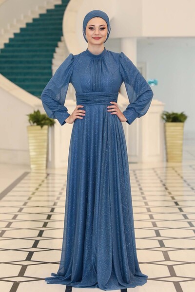 Raika Moda Şık Tasarım Tül Kübra Abiye