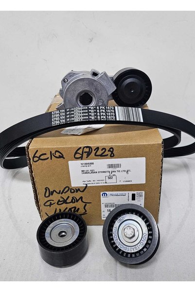 FOMOCO Ford transit boxer jumper önden çeker alternatör Komple Gergi ve Kayış Kiti 2010-2016 6C1Q 6A228 AB