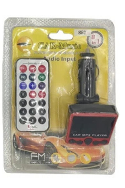 Nanopro Yeni Model Bluetooth Araç Kiti Fm Transmitter Çakmaklık Girişli Mp3 Çalar Usb Aux Şarj Aleti