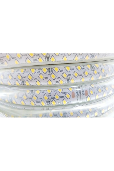 SDX Market 50 m LED strip 220V 2835 TRIPLE SMD 15W / ml with magnifying glass and Cold Light 6400K